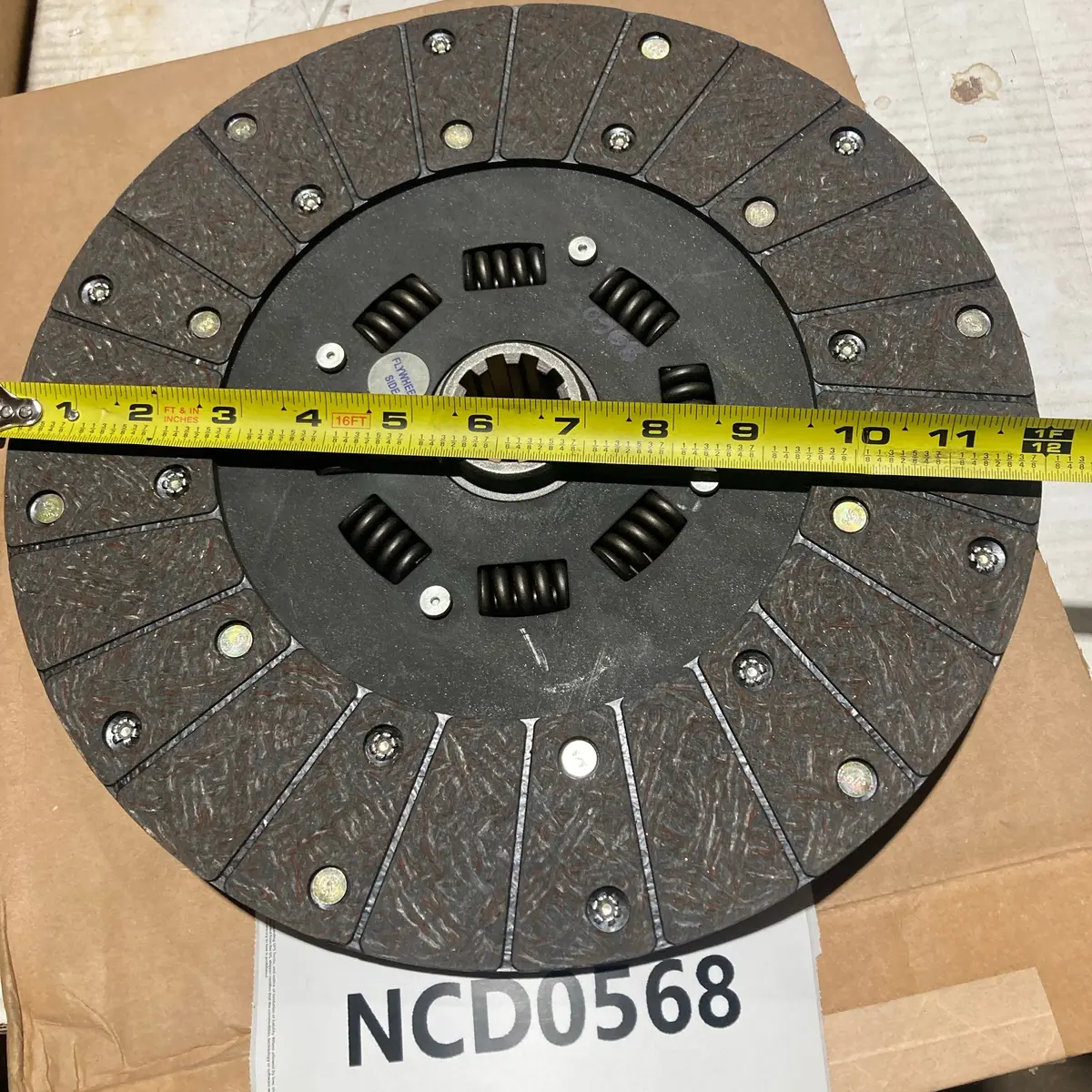 12" Clutch Disc | Ncd0568 Mid-America Clutch 1