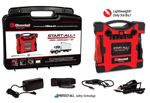 Jp12-5000-001T 12V Start All Jump Pack® 5000A, 66000 Joules5s 1