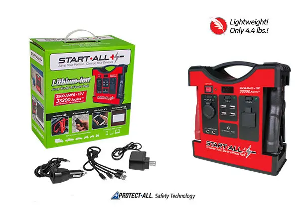 Jp-12-2500-001T Start All Jump Pack® Lithium-Ion Jump Starter And Power Pack - 2500 Amps 1