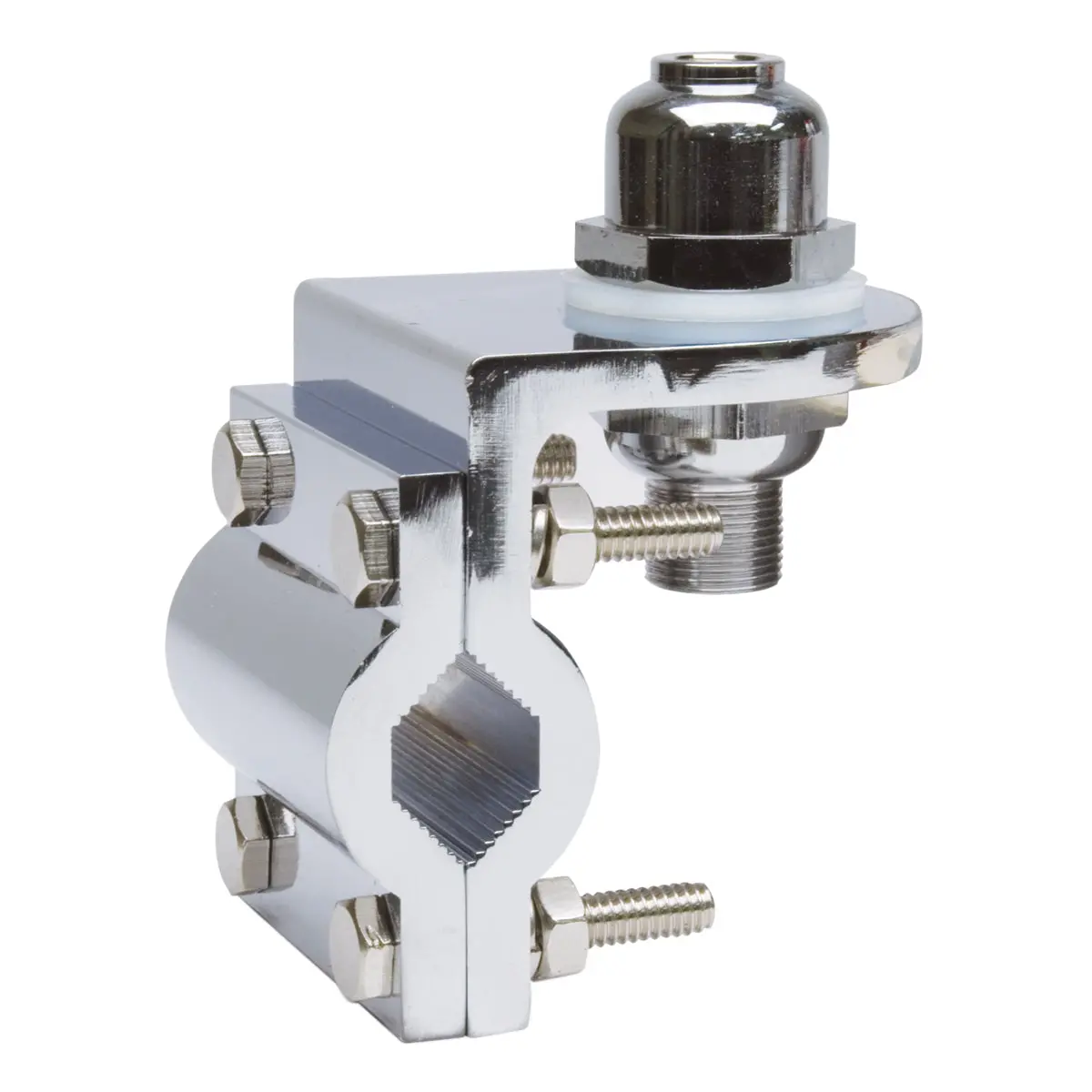 60Mm 3Way Double Groove Chrome Plated Cb Antenna Mirror Mount | K40 Antennas & Accessories K40mm 1