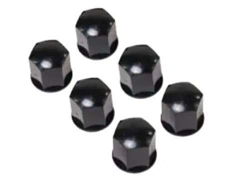 Black Plastic 13/16 Hex Nut Cover (6 Pack) | K71-406-00 Dexter 1