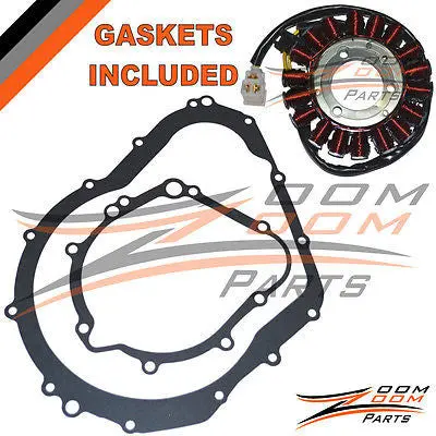 New! Suzuki Gsxr600 Gsx-R600 Gsxr 600 Stator + Gasket Fits 2006-2007 1