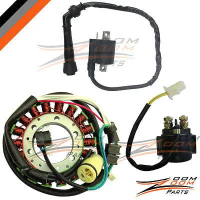 Yamaha Wolverine 350 Ignition Coil Magneto Stator Starter Relay 2004 2005 New 1