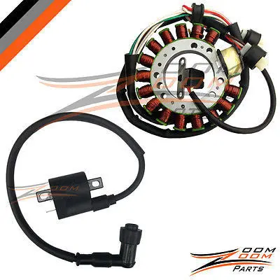 Yamaha Moto 4 350 Ignition Coil Magneto Stator 1990 1991 1992 1993 1994 New 1