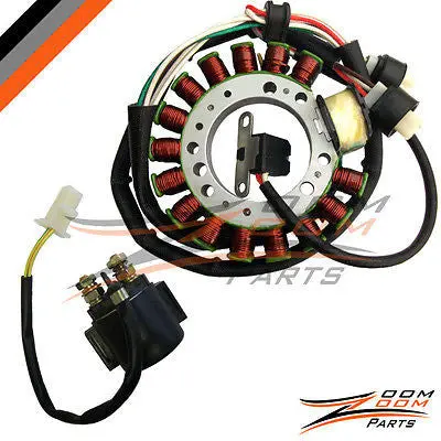 Yamaha Moto 4 Moto-4 350 Magneto Stator Starter Relay 1990 1992 1993 1994 New 1