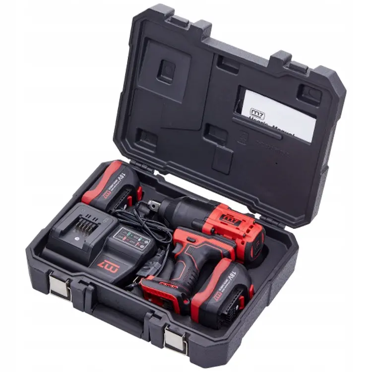 1/2" Cordless Impact Wrench With 2 Battery, 18V 5.0Ah, 1 Charger 1