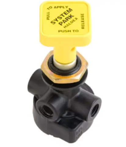 Push-Pull Parking/Emergency Brake Valve - With Knob | Kn20023 Haldex 1
