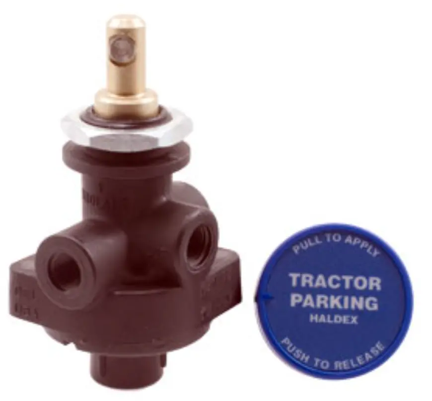 Push-Pull Tractor Parking Valve - With Knob | Kn20035 Haldex 1