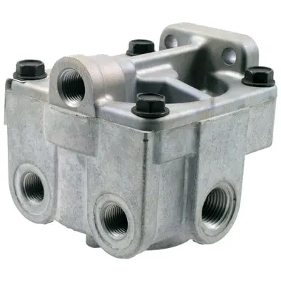Air Brake Relay Valve - New, Single Control Line With Bracket | Kn28060 Haldex 1