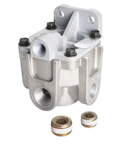 Rg2 Air Brake Relay Valve - 2-Port, 3/8" Delivery Port, 1/4" Control Port | Kn28510 Haldex 1