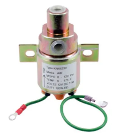 Solenoid Air Valve - 12V, For Intermittent Use Only, 130 Psi Max Operating Pressure | Kn68230 Haldex 1