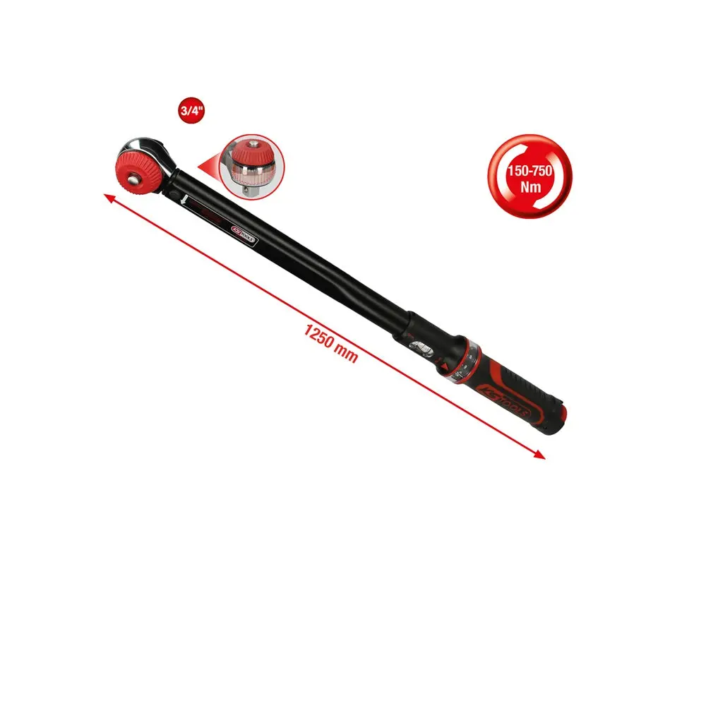 Ergotorque Precision Torque Wrench With Rotary Mushroom Ratchet Head 7