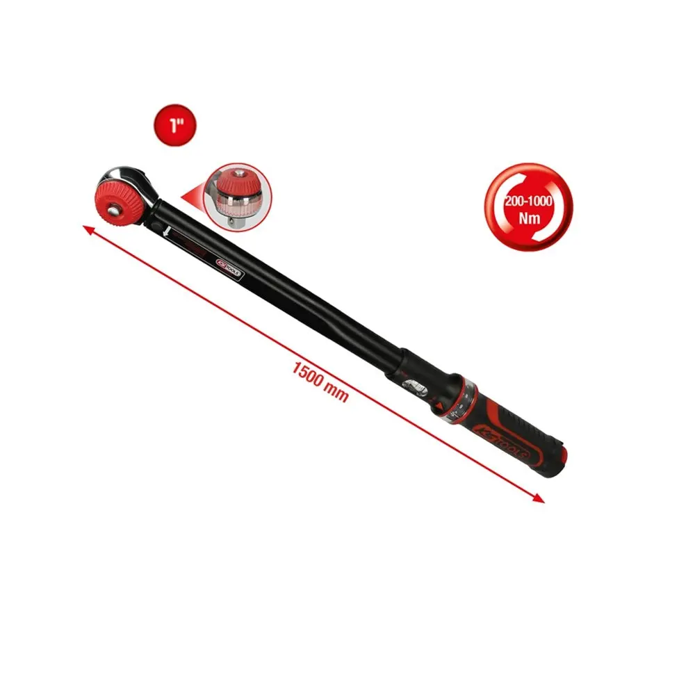 Ergotorque Precision Torque Wrench With Rotary Mushroom Ratchet Head 6