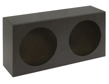 Dual Round Light Box Black Powder Coated Steel | Lb6123 Buyers Products 1