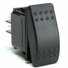 Spdt On/Off Rocker Type Switch, 3 Blade Terminal | Cole Hersee M58031-02Bp 1
