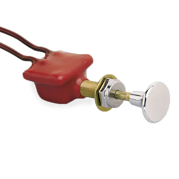 Spst Universal Push Pull Switch, 2 Wire Lead | Cole Hersee M606bx 1