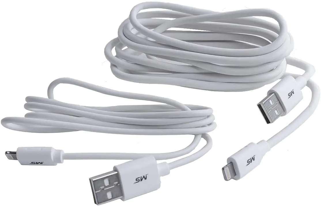 4Ft & 8Ft Lightning(R) To Usb Cables | Mb20lig2pkw Mobilespec® 1