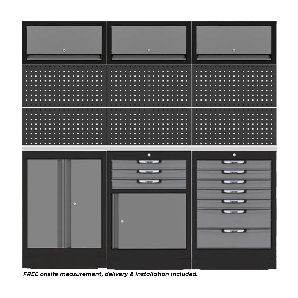 Osm Trio A In Black/Grey 1