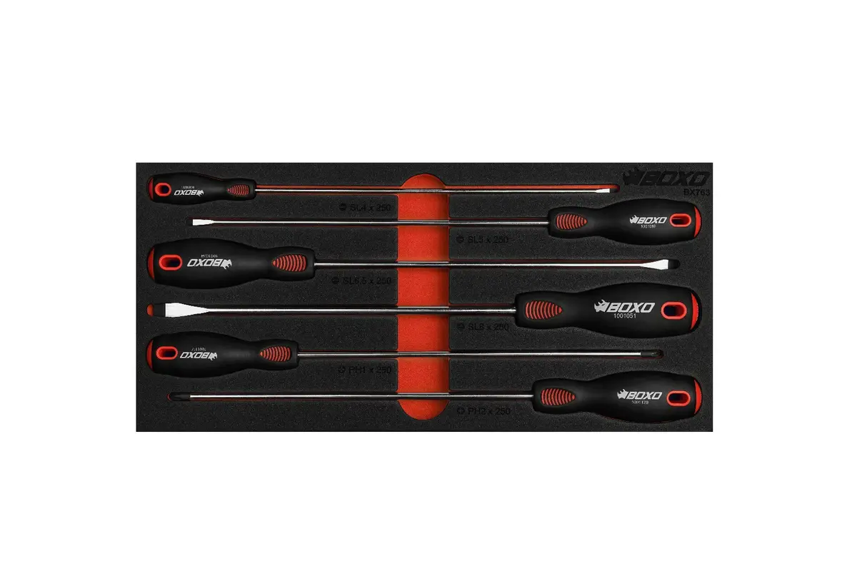 6Pcs Screwdriver X 250L Set 1