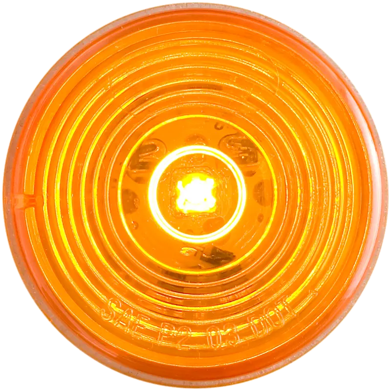 Yellow 2" Marker/Clearance Light, Grommet Mount | Mcl56abp Optronics 1