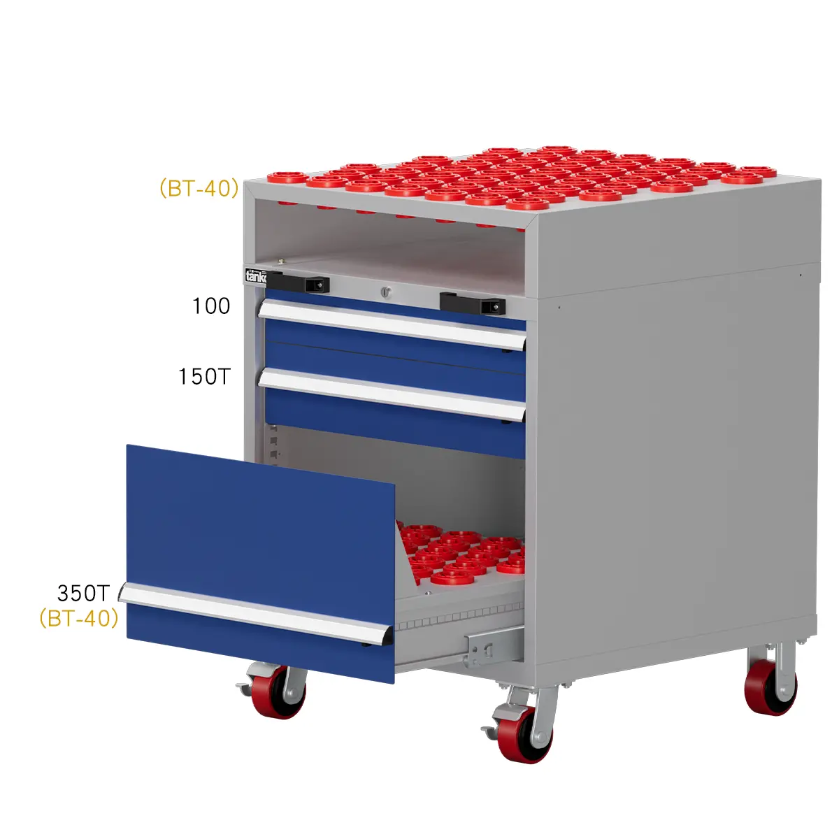 Mobile Cnc Tool Cabinet (H1000) 12