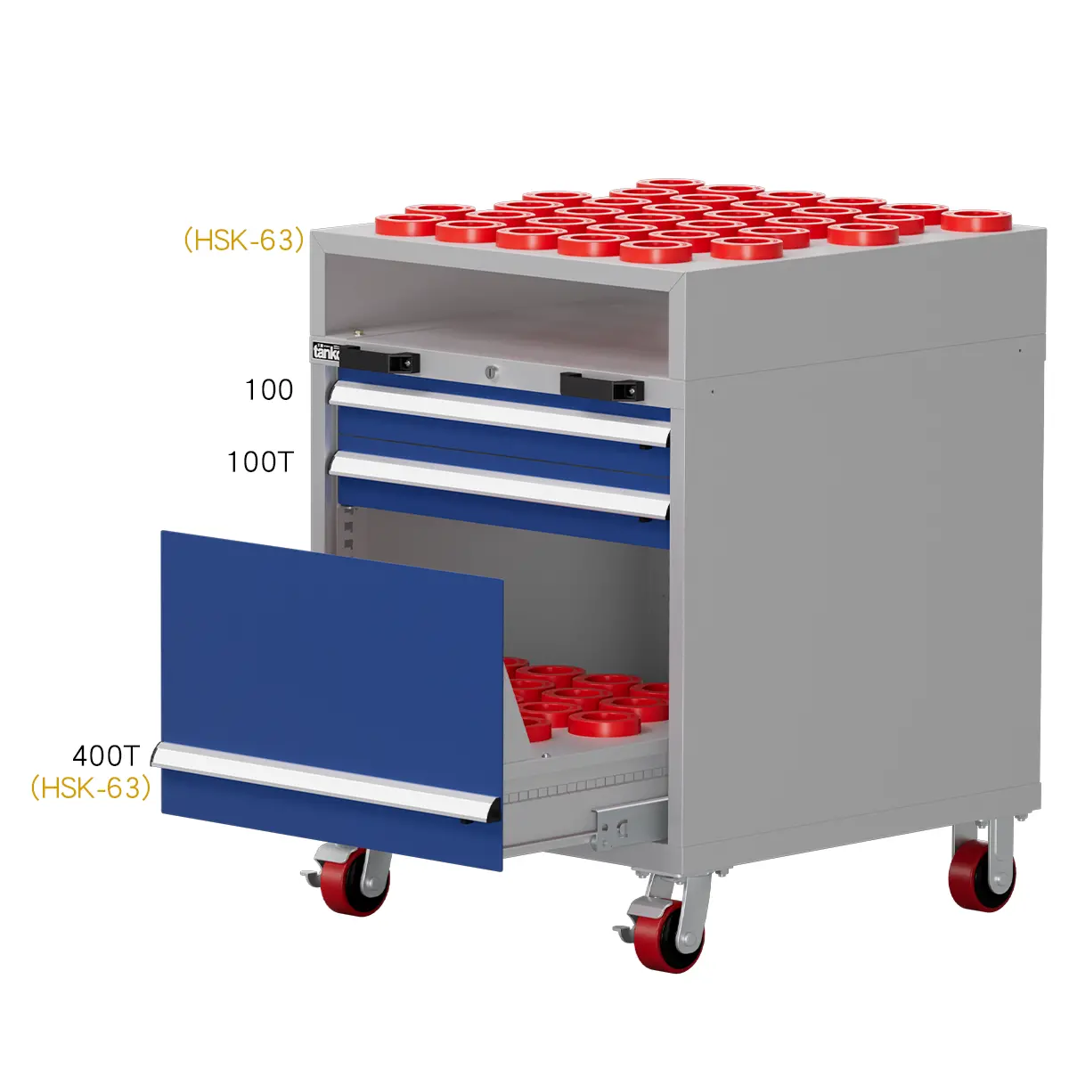 Mobile Cnc Tool Cabinet (H1000) 15