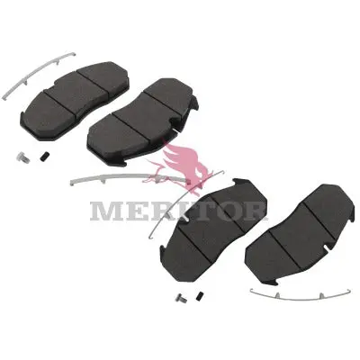 Air Disc Brake D1407 Pad Kit | Model Elsa-2 | Meritor Mmd1407af 1