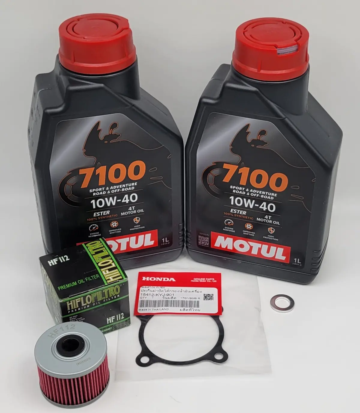 2015-2022 Honda Cbr300r Oil Change Kit 10W40 1