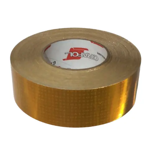 2" X 150' Yellow Microprismatic Conspicuity Tape Roll | 18672 Orafol 1