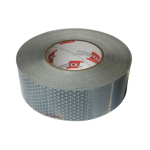 2" X 150' White Microprismatic Conspicuity Tape Roll | 18796 Orafol 1
