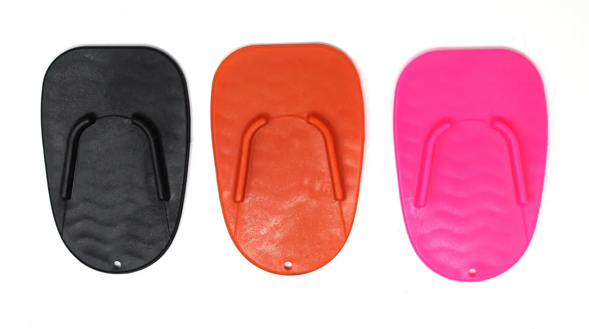 Motorcycle Kickstand Plate - Pick A Color / Pick A Quantity | Kick Stand Pad Base For Motorcycle Dirt Bike Pink Black Orange 1