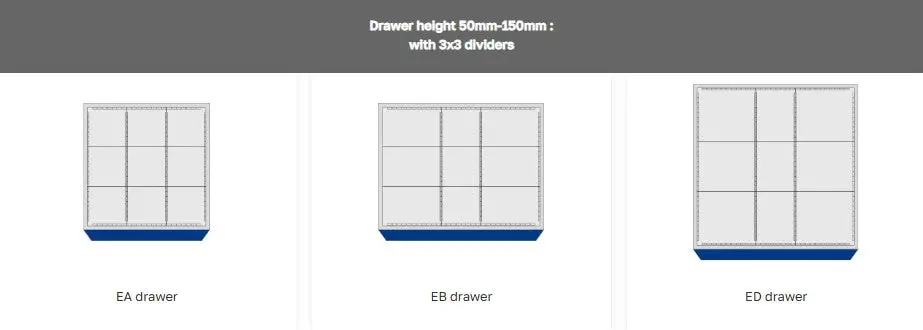 Mobile Cnc Tool Cabinet (H1000) 7