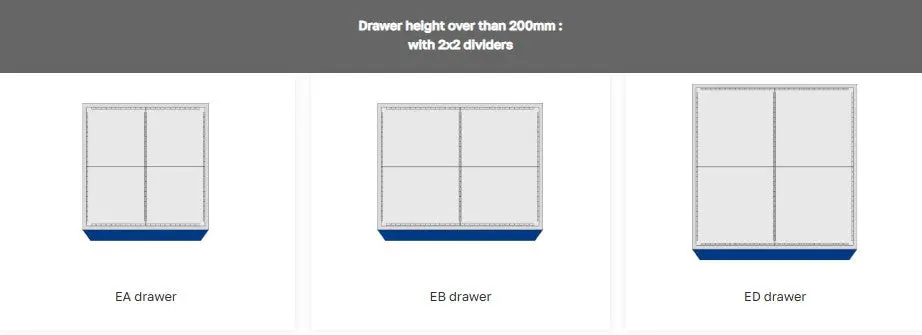 Mobile Cnc Tool Cabinet (H1000) 8