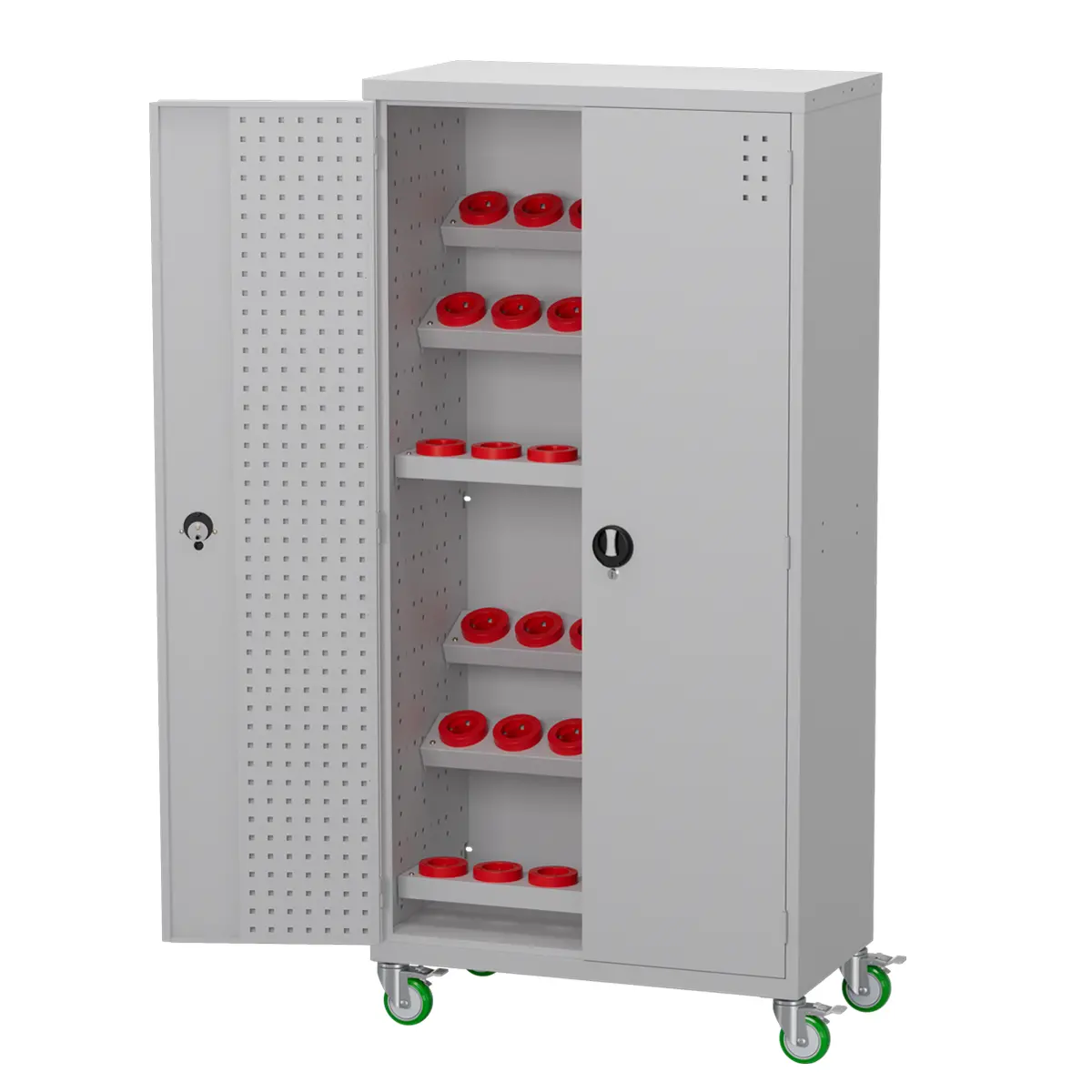 Cnc Tool Cabinet With Door (San-36) 10