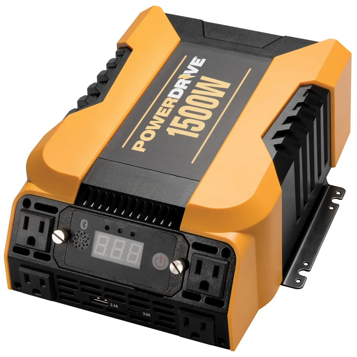1500 Watt Bluetooth ® Power Inverter With 4 Ac, 2 Usb And App Interface® Pow | Powerdrive Pd1500 1