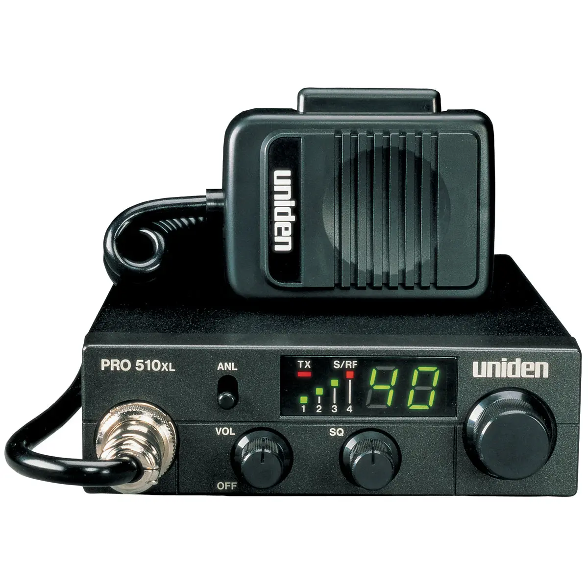 40 Channel Compact Cb Radio | Uniden Pro510xl 1
