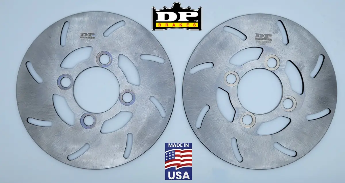 Dp Brake Ps1409lf & Ps1409rf Pair Front Brake Rotors For 2008-2013 Yamaha Raptor 250 1