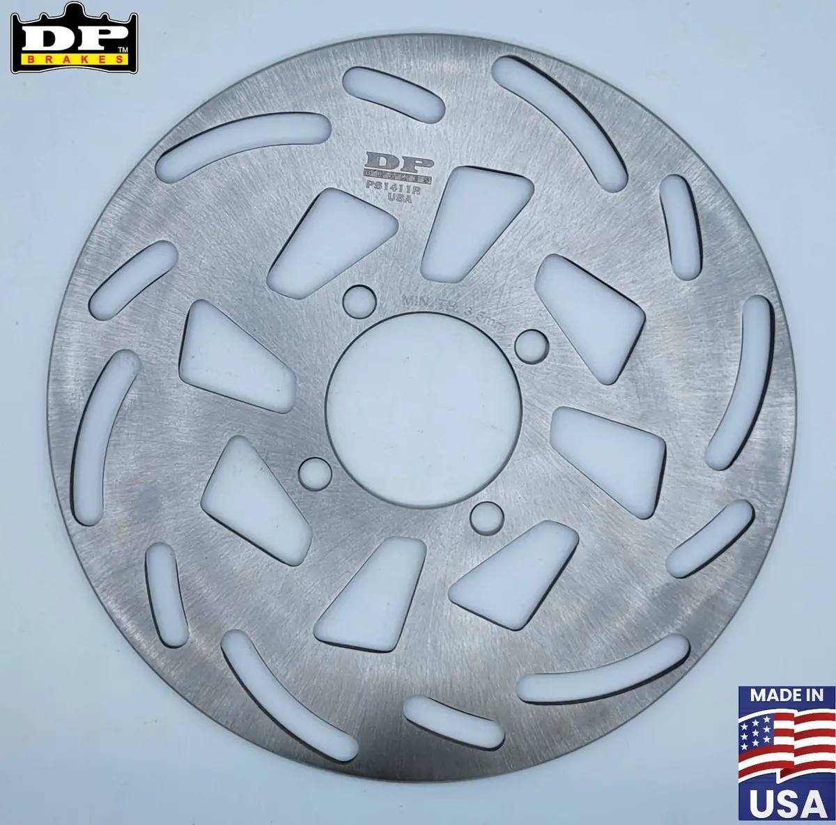 Dp Brake Ps1411r Rear Brake Rotor For 2004-2013 Yamaha Raptor 350 1