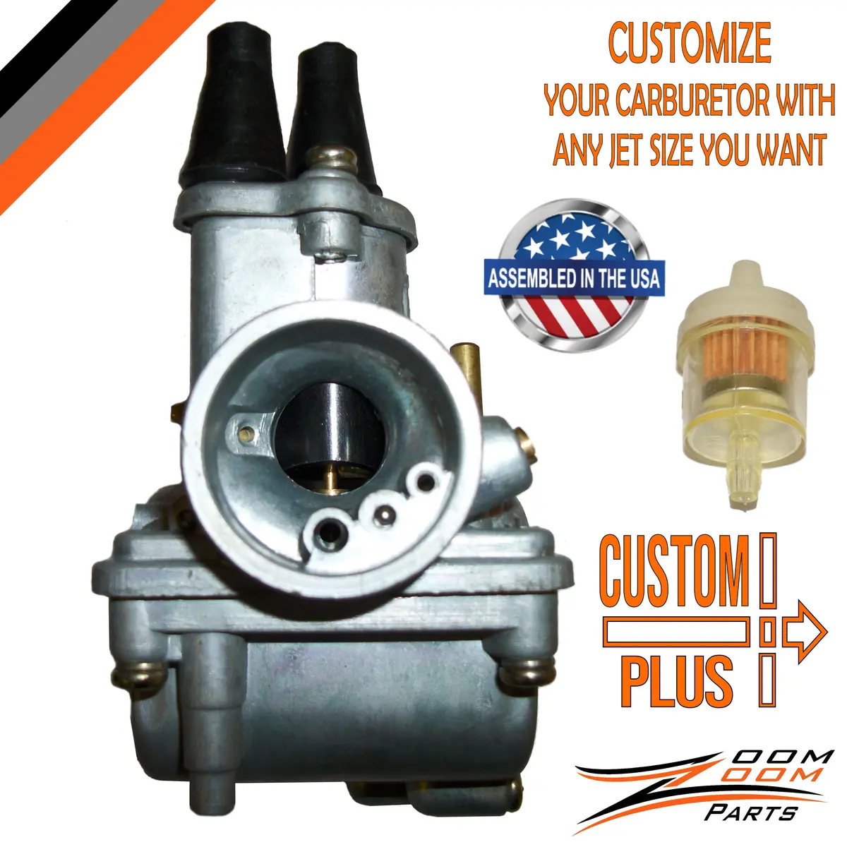 Custom Plus Carburetor For 1983 - 2006 Yamaha Pw80 Pw 80 Pee Wee 80 Dirt Bike 1