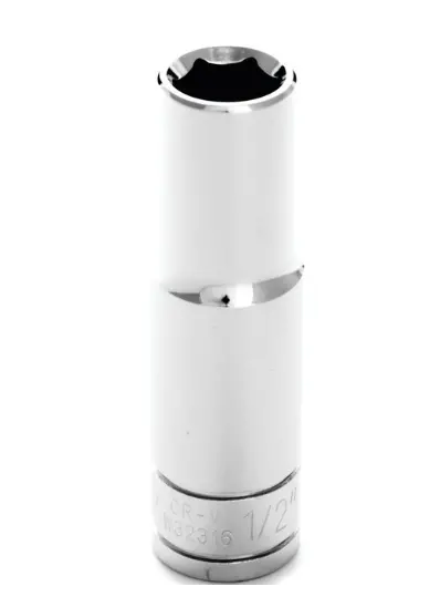 1/2" Drive 1/2" 6 Point Deep Socket | W32316 Performance Tool 1