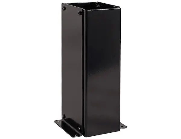 Black Powder Coated Steel Console For All Q-Series Dual Lever Control | Buyers Products Qtd 1