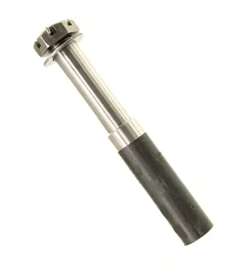 Spindle W/ 1.25" X 4" Round Stub & Hardware, 1" Bt8 1000 Lb | R104bt8 Redneck Trailer 1