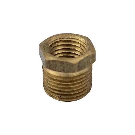 Brass Reducer Bushing - 3/8 To 1/4 Inch | Rab038025 Buyers Products 1