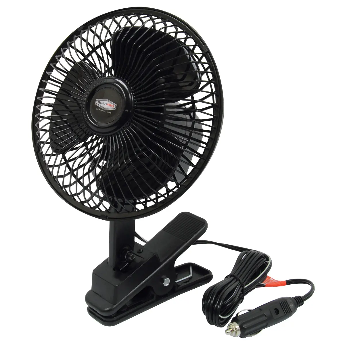 12V Quick Clip Multimount Oscillating Fan | Roadpro Rp1137 1