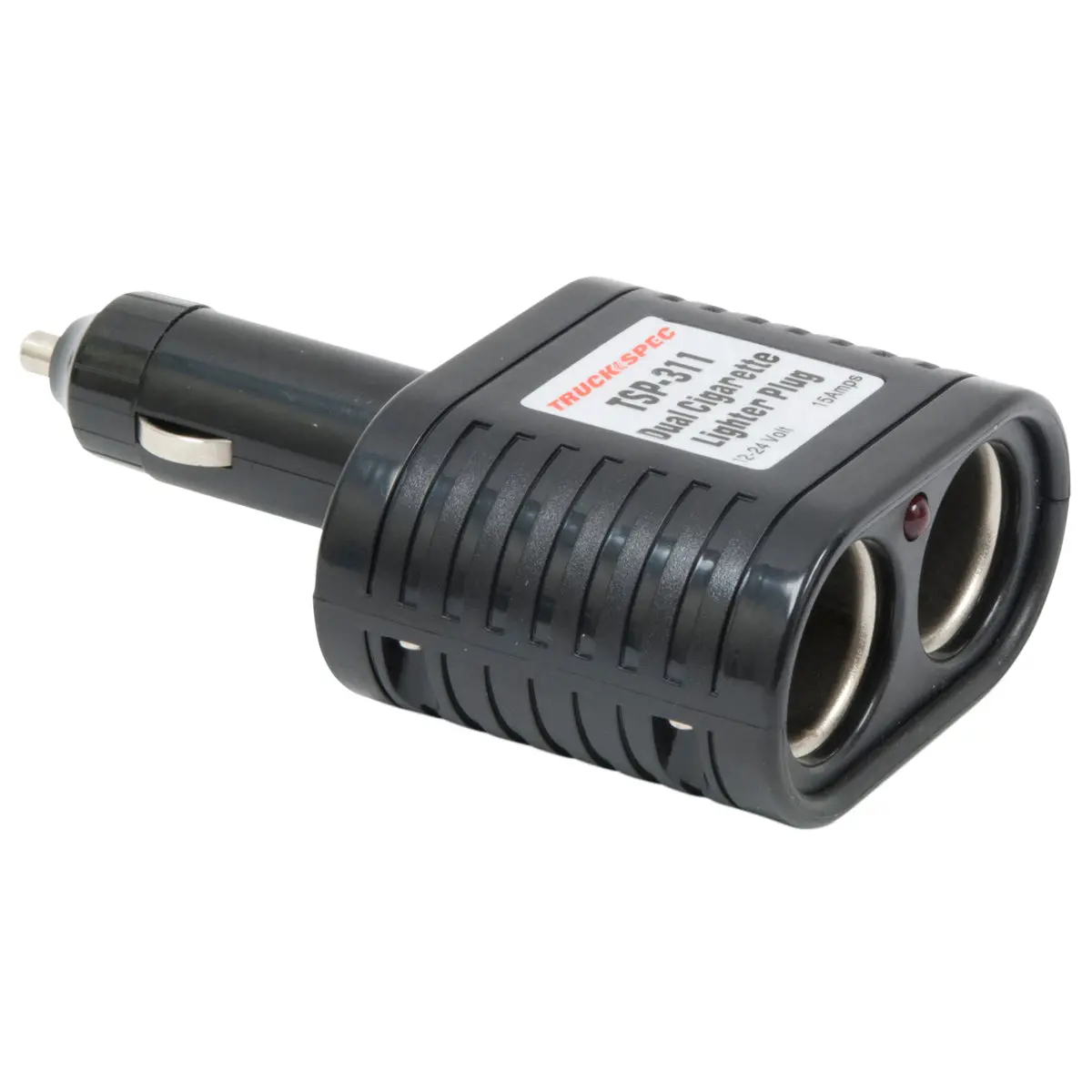 12V 2 Outlet Cigarette Lighter Adapter | Roadpro Rp2232 1