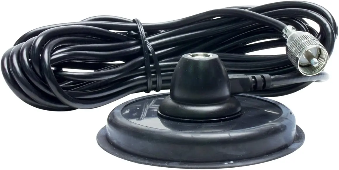 Antenna Magnet Mount 5" W/ 12" Cable | Rp-510 Roadpro(R) 1