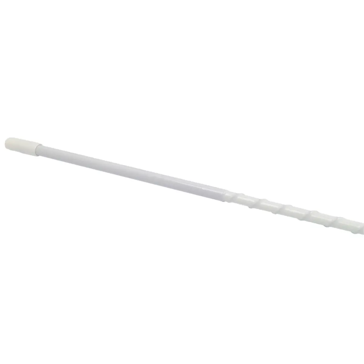 3' Top Loaded Fiberglass Cb White Antenna Whip, 1000 Watts |  Rpps3w 1