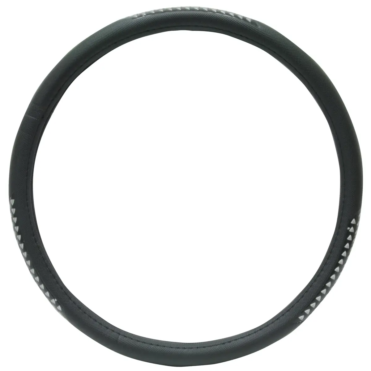 18" Comfort Grip Black Steering Wheel Cover | Roadpro Rpsw3002 1
