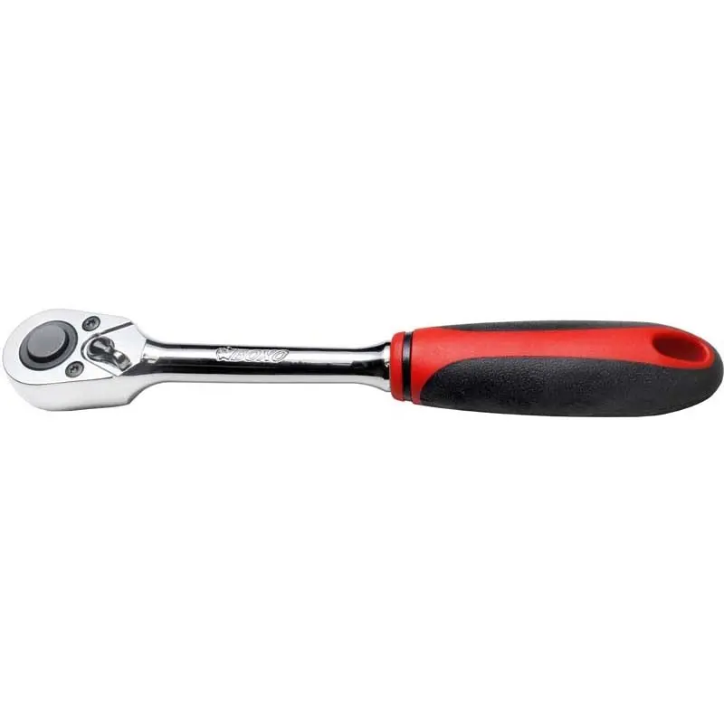 1/4" 72T Reversible & Quick Release Ratchet With Soft Grip 1