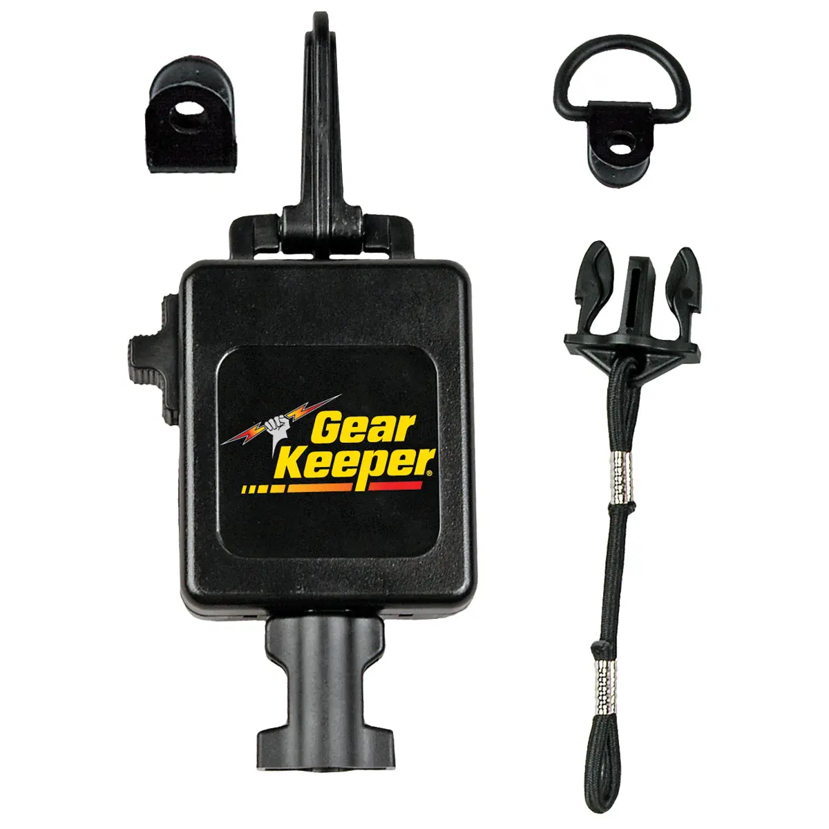 Gearkeeper ® Heavy Duty Retractable Cb Mic Holder With Heavy Duty Snap Clip® | Hammerhead Industries Rt34112 1